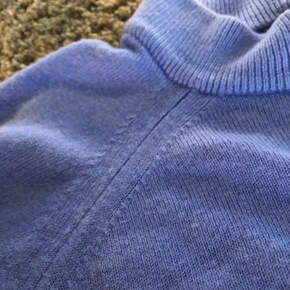 Purple Mock Neck Sweater - Picture 2 of 4